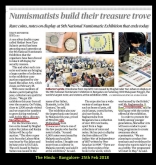 Rare Coins, Notes on Display at 9th National Numismatic Exhibition in Bengaluru